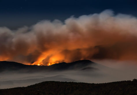 "South Mountain Wildfire" by Cathy Anderson